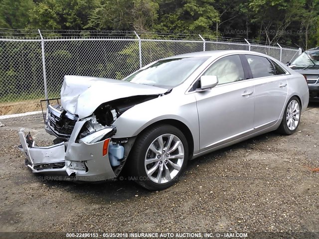 2G61M5S36G9155474 - 2016 CADILLAC XTS LUXURY COLLECTION SILVER photo 2