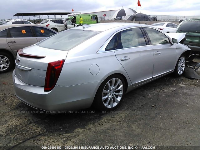 2G61M5S36G9155474 - 2016 CADILLAC XTS LUXURY COLLECTION SILVER photo 4