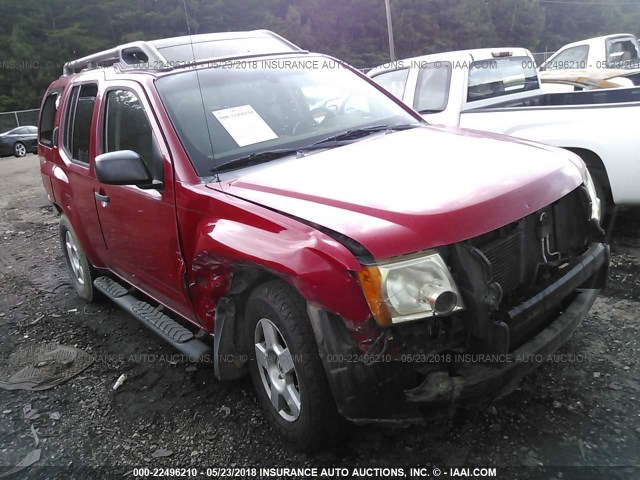 5N1AN08UX8C502193 - 2008 NISSAN XTERRA OFF ROAD/S/SE RED photo 1