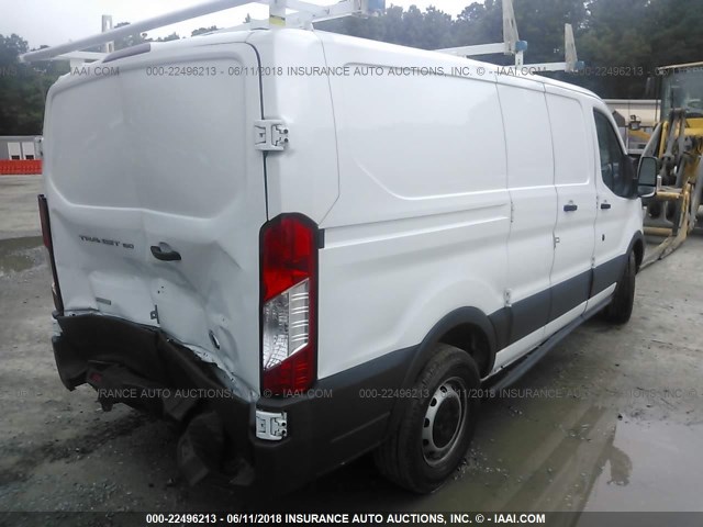 1FTYE1ZGXGKB40887 - 2016 FORD TRANSIT T-150 WHITE photo 4