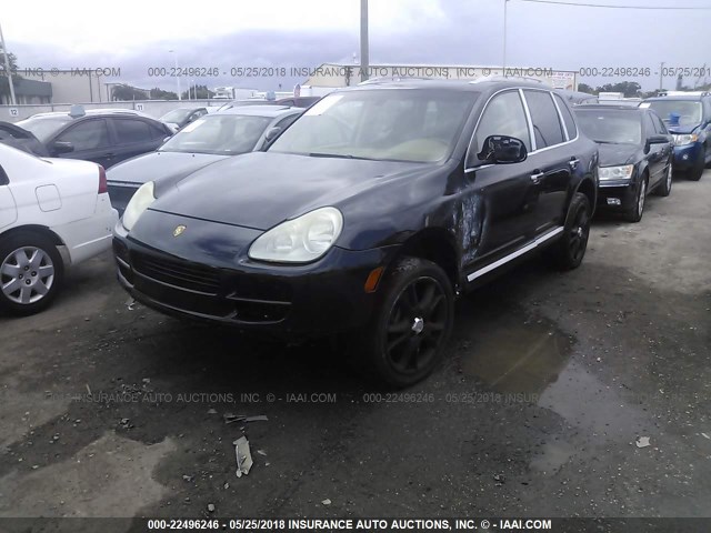 WP1AB29PX6LA66362 - 2006 PORSCHE CAYENNE S BROWN photo 2