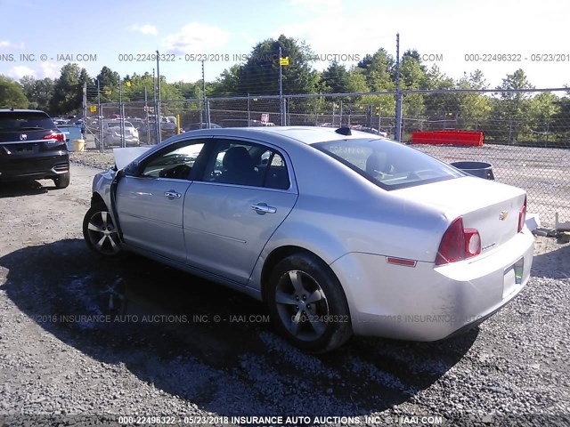 1G1ZC5E08CF379067 - 2012 CHEVROLET MALIBU 1LT 青色 照片 3