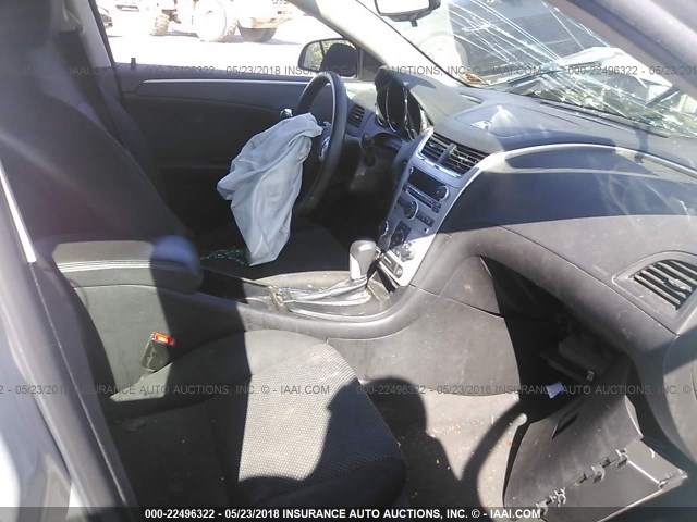 1G1ZC5E08CF379067 - 2012 CHEVROLET MALIBU 1LT 青色 照片 5