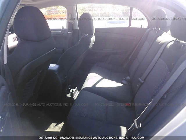 1G1ZC5E08CF379067 - 2012 CHEVROLET MALIBU 1LT 青色 照片 8