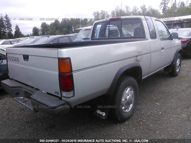 1N6SD16Y0VC409375 - 1997 NISSAN TRUCK KING CAB SE/KING CAB XE GRAY photo 4