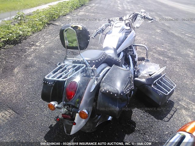 JKAVN2D137A011496 - 2007 KAWASAKI VN900 D SILVER photo 4