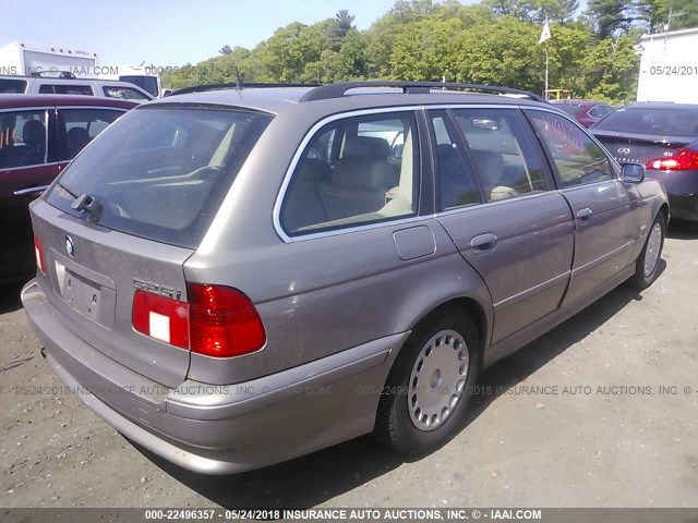 WBADS43463GE11397 - 2003 BMW 525 IT AUTOMATIC TAN photo 4