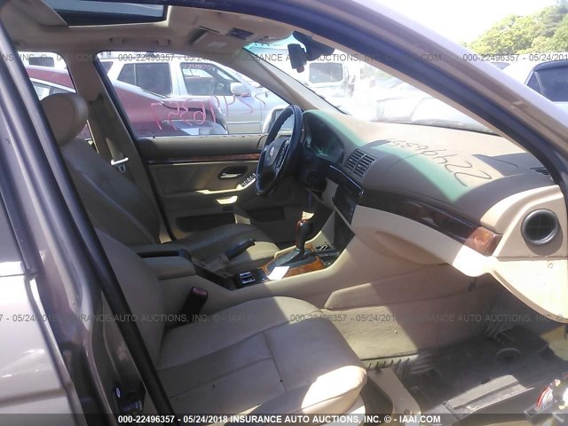 WBADS43463GE11397 - 2003 BMW 525 IT AUTOMATIC TAN photo 5