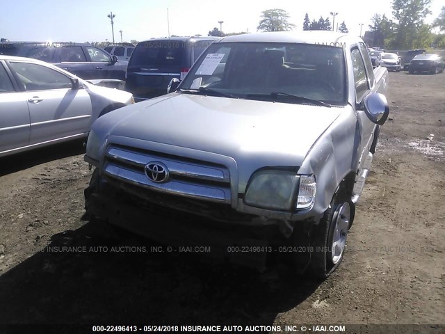 5TBRT34173S437233 - 2003 TOYOTA TUNDRA ACCESS CAB SR5 SILVER photo 6