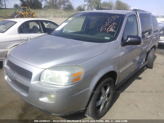 1GNDV23L15D267532 - 2005 CHEVROLET UPLANDER LS GRAY photo 6