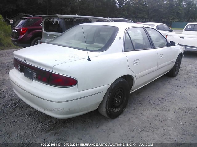 2G4WS52M3V1459693 - 1997 BUICK CENTURY CUSTOM WHITE photo 4