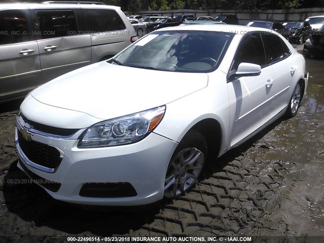 1G11C5SL4FU152308 - 2015 CHEVROLET MALIBU 1LT 白色 照片 2