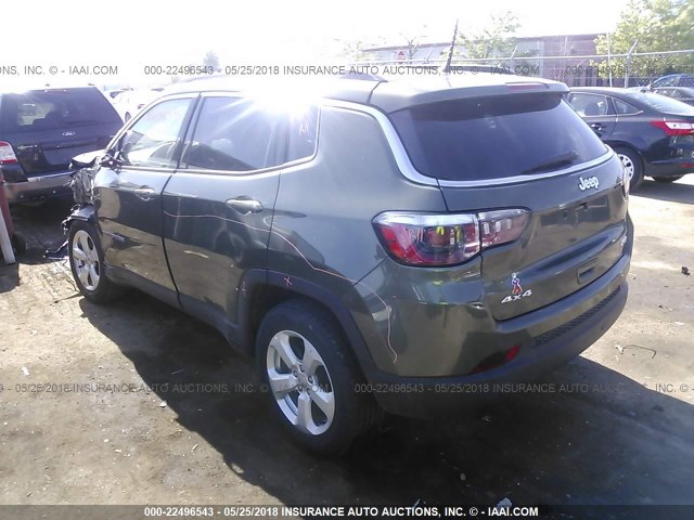 3C4NJDBB2HT624194 - 2017 JEEP COMPASS LATITUDE 绿色 照片 3