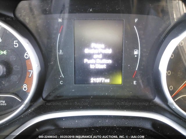 3C4NJDBB2HT624194 - 2017 JEEP COMPASS LATITUDE 绿色 照片 7