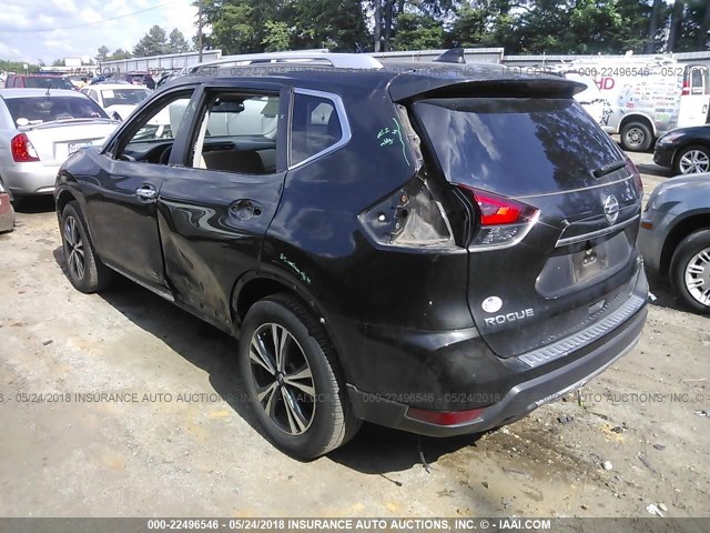 JN8AT2MT0HW142650 - 2017 NISSAN ROGUE S/SL/SV GRAY photo 3