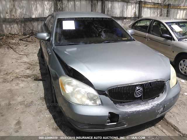 1G4HD57236U154758 - 2006 BUICK LUCERNE CXL GREEN photo 6