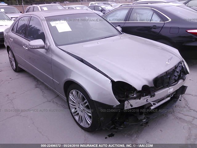 WDBUF72X07A995627 - 2007 MERCEDES-BENZ E 550 GRAY photo 1