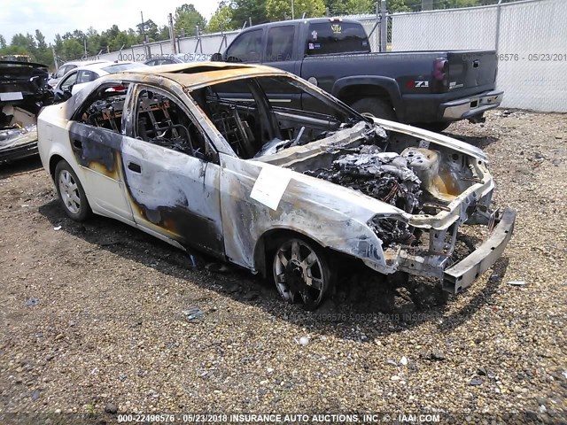 1G6DP577670101473 - 2007 CADILLAC CTS HI FEATURE V6 WHITE photo 1