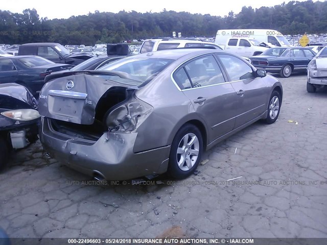 1N4AL21E27N424171 - 2007 NISSAN ALTIMA 2.5/2.5S TAN photo 4