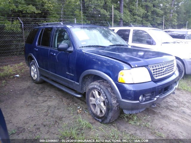 1FMDU73K04ZA91473 - 2004 FORD EXPLORER XLT/XLT SPORT/NBX BLUE photo 1