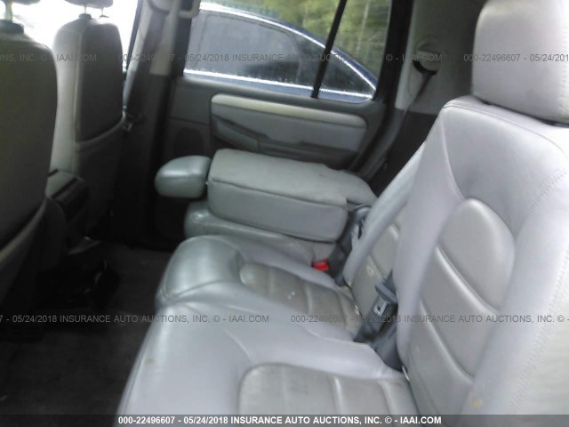 1FMDU73K04ZA91473 - 2004 FORD EXPLORER XLT/XLT SPORT/NBX BLUE photo 8