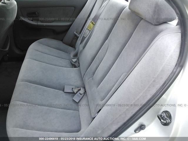 KMHDN46D35U969372 - 2005 HYUNDAI ELANTRA GLS/GT SILVER photo 8