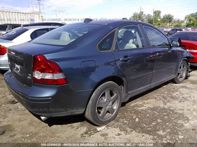 YV1MH682272316365 - 2007 VOLVO S40 T5 BLUE photo 4