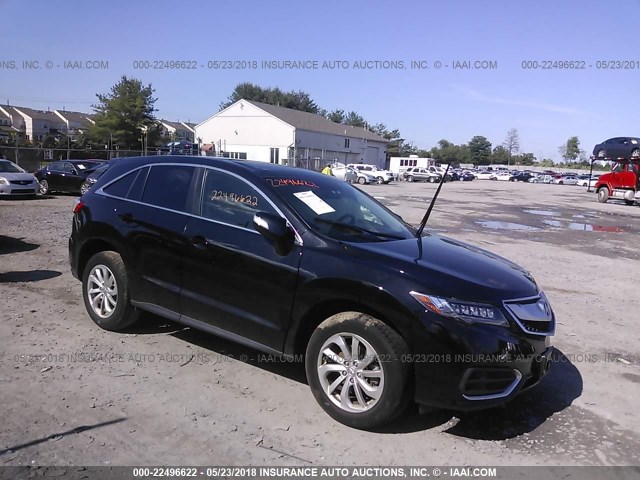 5J8TB3H37HL013864 - 2017 ACURA RDX BLACK photo 1