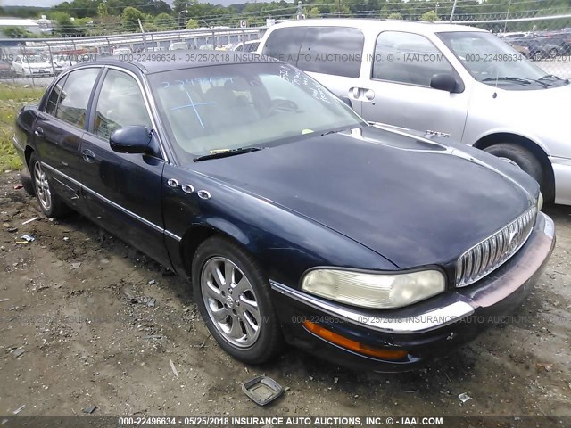 1G4CU541X34188150 - 2003 BUICK PARK AVENUE ULTRA BLUE photo 1