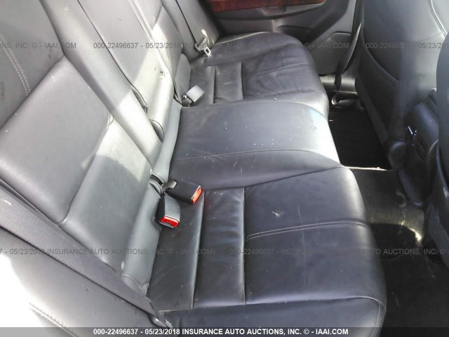 5J6TF2H56CL004557 - 2012 HONDA CROSSTOUR EXL ლურჯი ფოტო 8