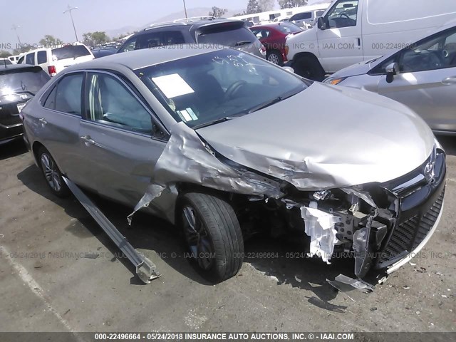 4T1BF1FK9GU567506 - 2016 TOYOTA CAMRY LE/XLE/SE/XSE TAN photo 1