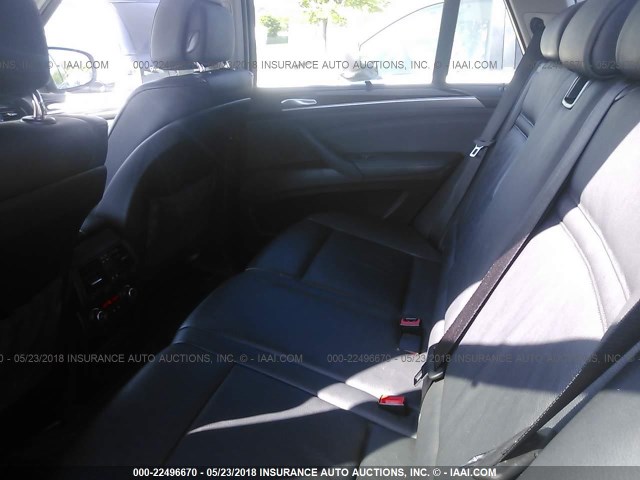 5UXZV4C58BL740175 - 2011 BMW X5 XDRIVE35I GRAY photo 8