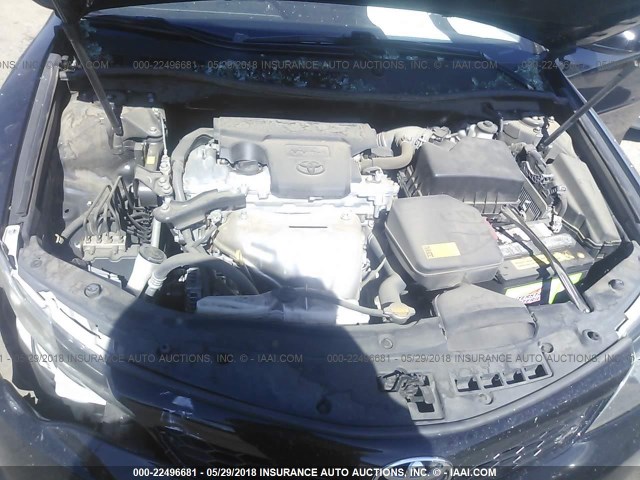4T1BF1FK3DU294106 - 2013 TOYOTA CAMRY L/SE/LE/XLE 黑色 照片 10