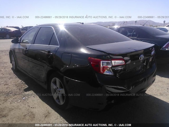 4T1BF1FK3DU294106 - 2013 TOYOTA CAMRY L/SE/LE/XLE 黑色 照片 3