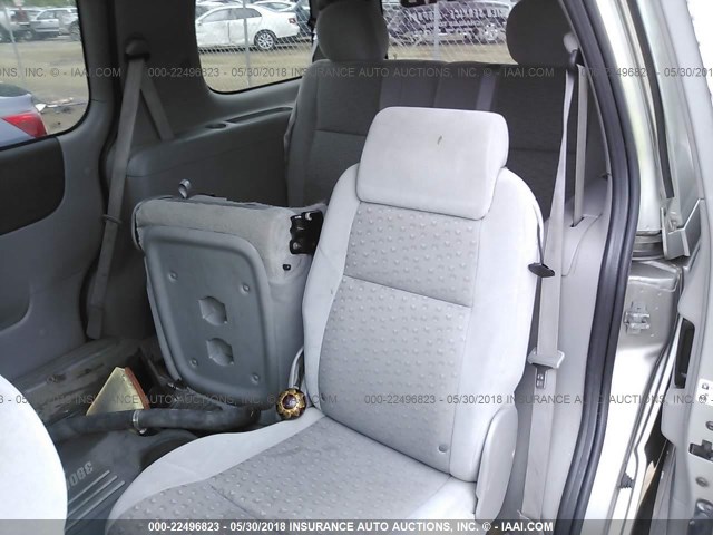 1GNDV23198D210496 - 2008 CHEVROLET UPLANDER LS SILVER photo 8