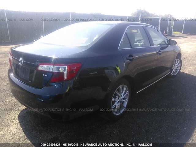 4T4BF1FK5CR229567 - 2012 TOYOTA CAMRY SE/LE/XLE 黑色 照片 4