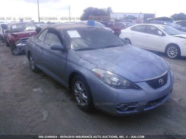 4T1FA38P08U156663 - 2008 TOYOTA CAMRY SOLARA SE/SLE/SPORT Light Blue photo 1