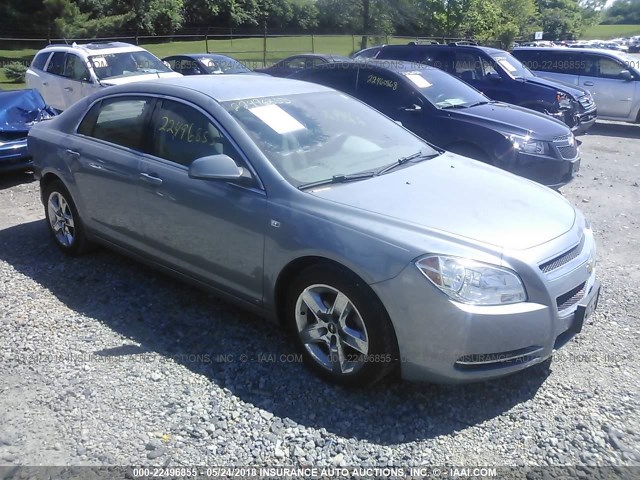 1G1ZH57B78F186450 - 2008 CHEVROLET MALIBU 1LT 灰色 照片 1