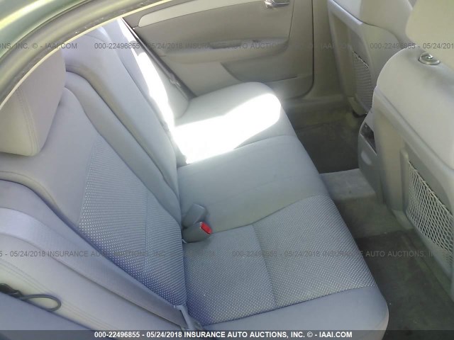 1G1ZH57B78F186450 - 2008 CHEVROLET MALIBU 1LT 灰色 照片 8