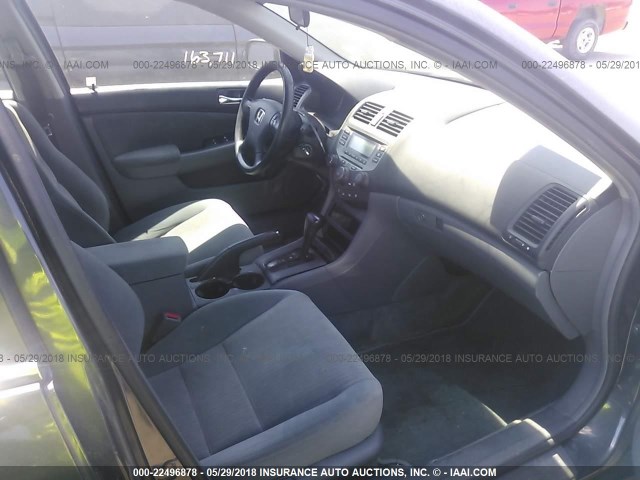 1HGCM56414A044857 - 2004 HONDA ACCORD LX GRAY photo 5