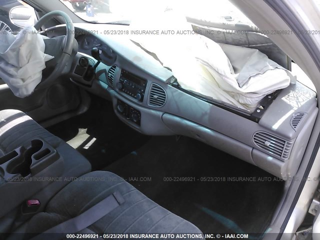 2G4WS52J041235690 - 2004 BUICK CENTURY CUSTOM SILVER photo 5