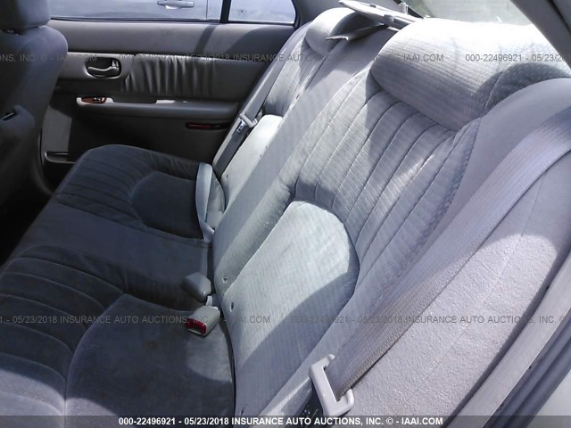 2G4WS52J041235690 - 2004 BUICK CENTURY CUSTOM SILVER photo 8