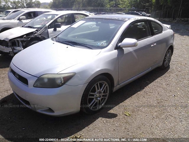 JTKDE177250058011 - 2005 TOYOTA SCION TC 银色 照片 2