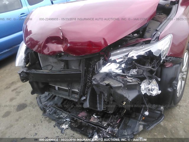 4T1BF1FKXHU650508 - 2017 TOYOTA CAMRY LE/XLE/SE/XSE 红色 照片 6