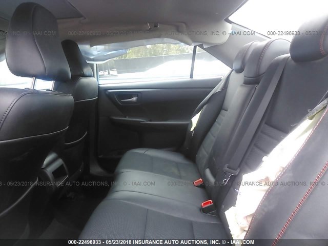 4T1BF1FKXHU650508 - 2017 TOYOTA CAMRY LE/XLE/SE/XSE 红色 照片 8