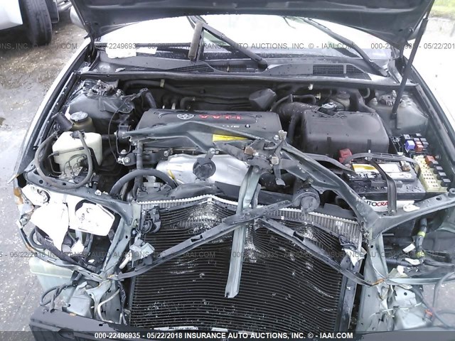 4T1BE30K82U608949 - 2002 TOYOTA CAMRY LE/XLE/SE GRAY photo 10