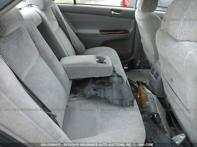 4T1BE30K82U608949 - 2002 TOYOTA CAMRY LE/XLE/SE GRAY photo 8