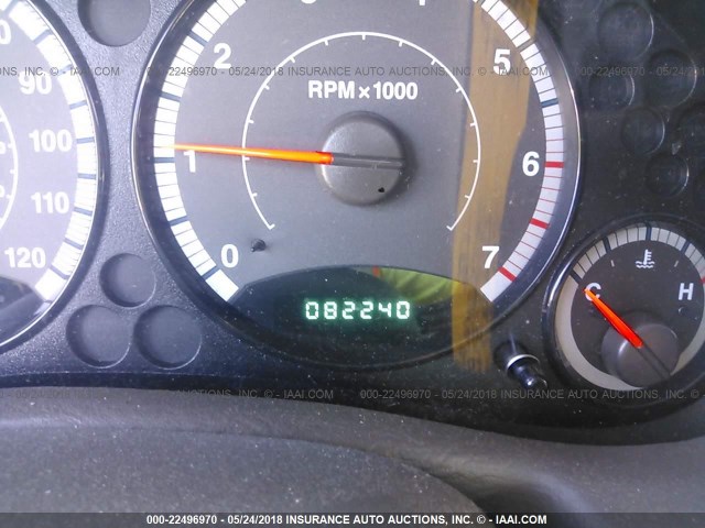 1J4GL38K15W725540 - 2005 JEEP LIBERTY RENEGADE GREEN photo 7