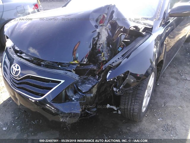 4T4BF3EKXBR168373 - 2011 TOYOTA CAMRY SE/LE/XLE 黑色 照片 6