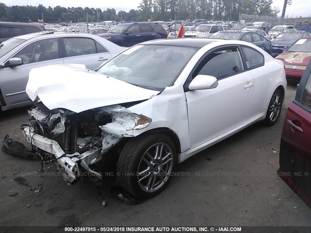 JTKDE177760093127 - 2006 TOYOTA SCION TC 白色 照片 2